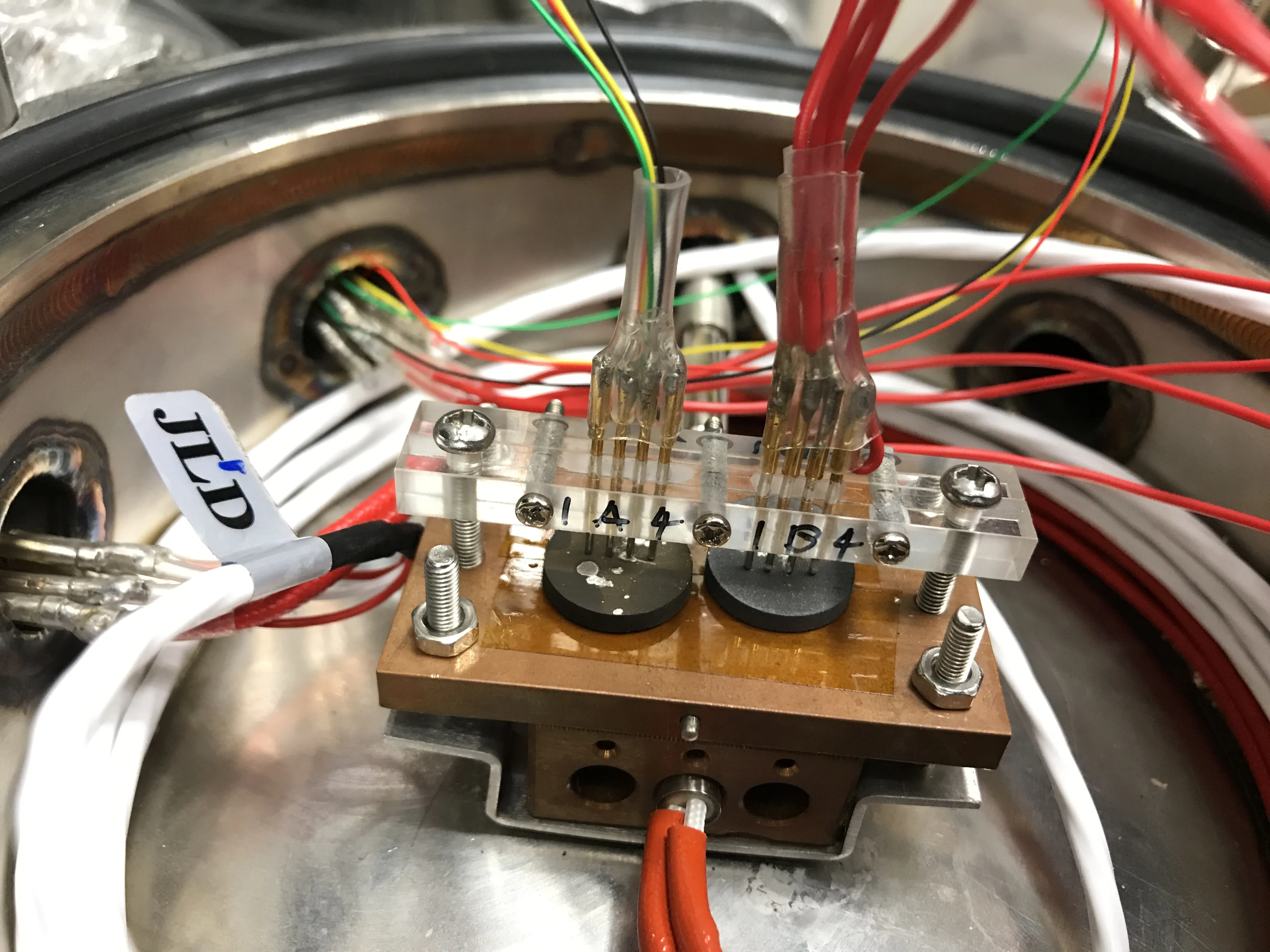 Circuit connections close-up