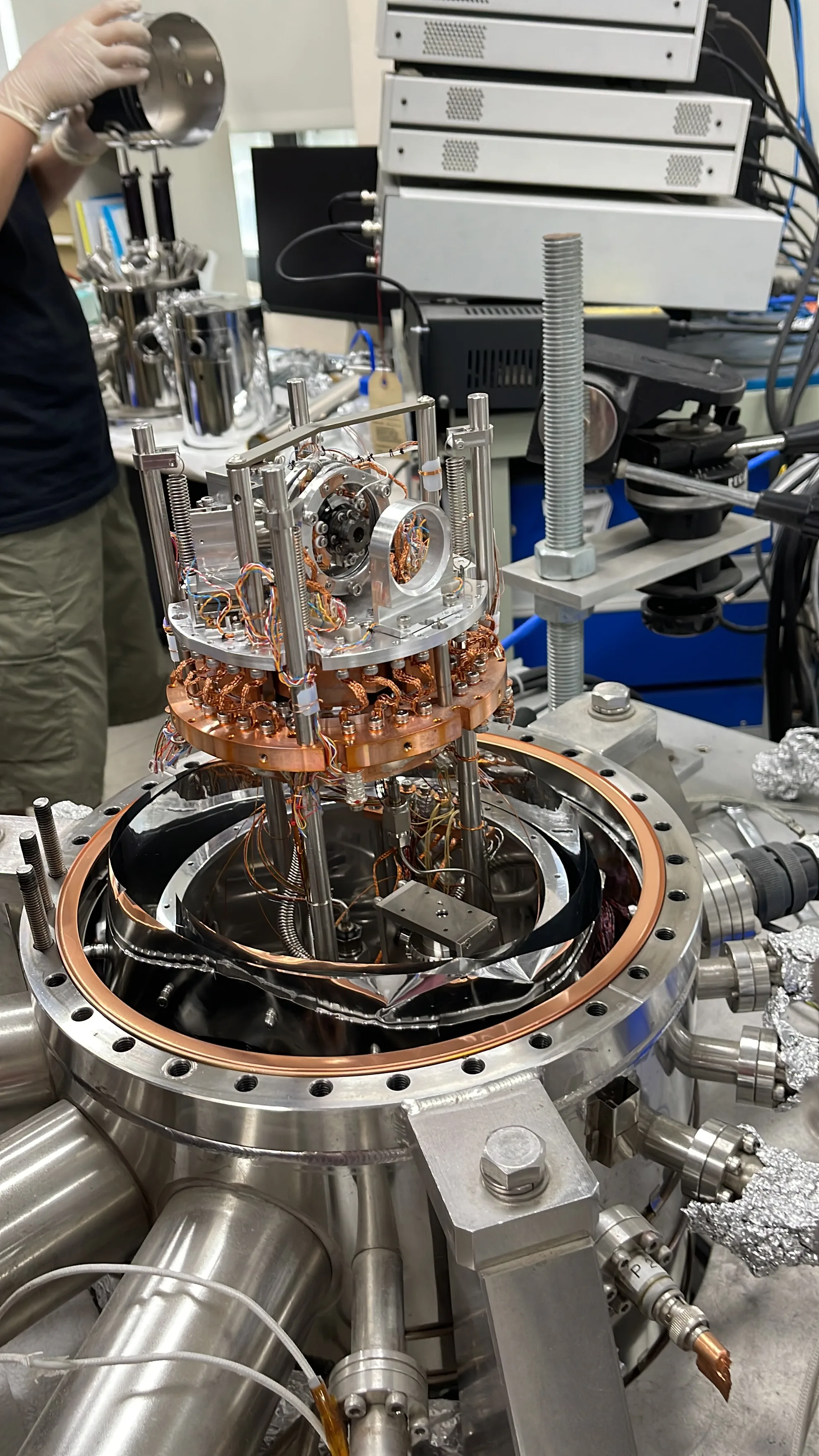 Scientific equipment setup